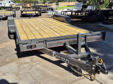 New 2025 Coffee Creek Tandem Axle Car Hauler/9,990 GVWR/83'x18'