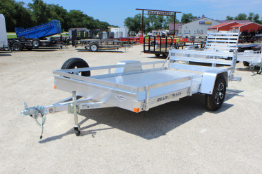New 2026 Bear Track Aluminum 76x12 Utility Trailer