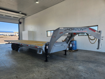New 2026 Horizon 28' Gooseneck Deckover Tilt Trailer 14K
