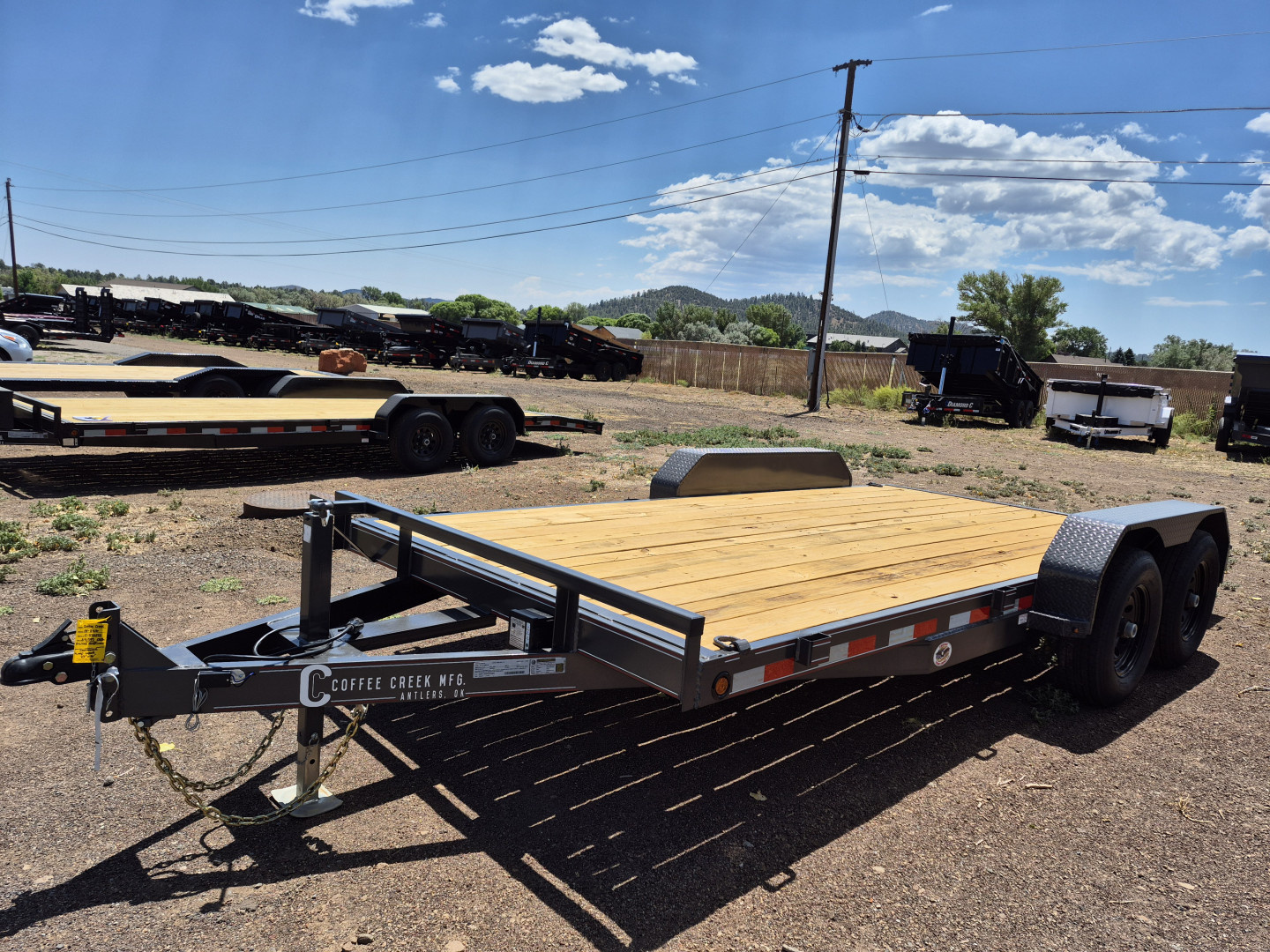 New 2025 Coffee Creek Tandem Axle Car Hauler/9,990 GVWR/83"x16'
