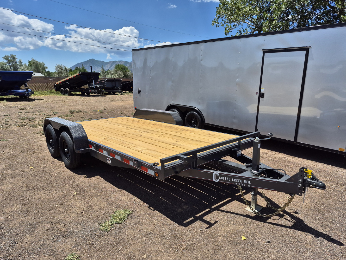 New 2025 Coffee Creek Tandem Axle Car Hauler/9,990 GVWR/83"x16'