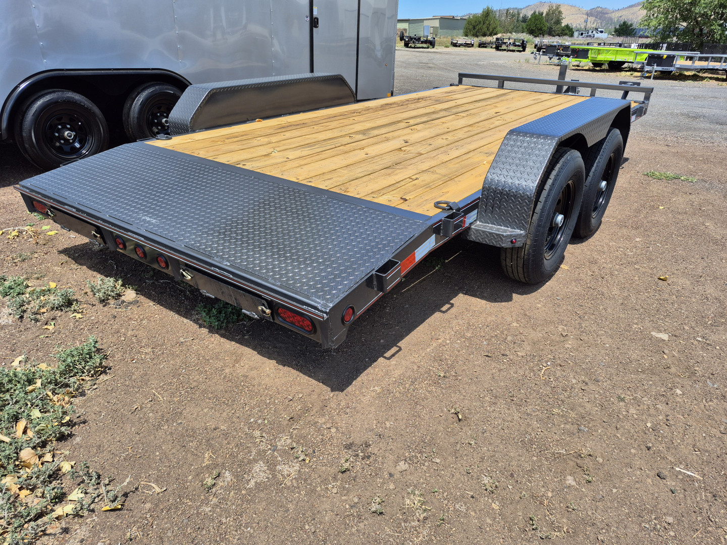New 2025 Coffee Creek Tandem Axle Car Hauler/9,990 GVWR/83"x16'