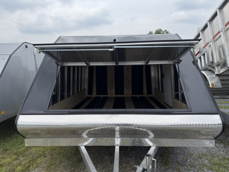 New 2027 Mission MFS 102X12 CROSSOVER Snowmobile Trailer CALIBER PACKAGE OF TRACK MATS AND SKI GUIDES