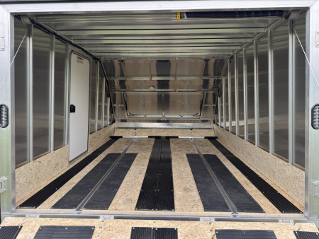 New 2027 Mission MFS 102X12 CROSSOVER Snowmobile Trailer CALIBER PACKAGE OF TRACK MATS AND SKI GUIDES
