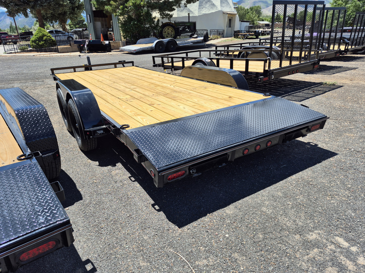 New 2025 Coffee Creek Tandem Axle Car Hauler/7,000 GVWR/83'x18'