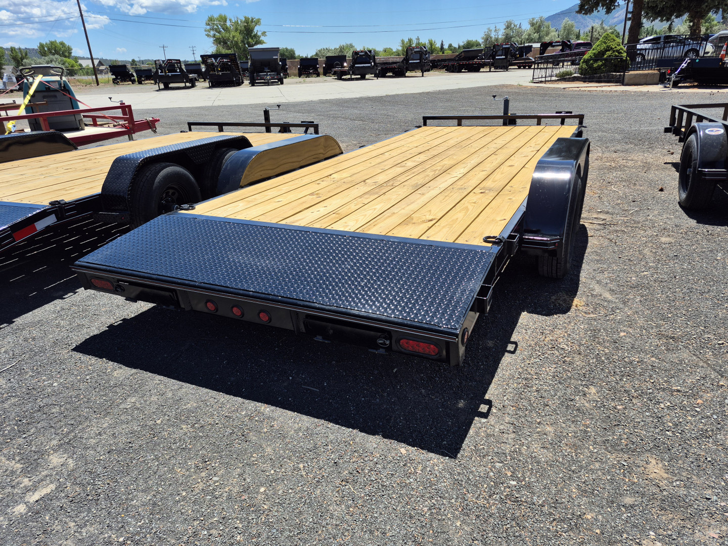 New 2025 Coffee Creek Tandem Axle Car Hauler/7,000 GVWR/83'x18'