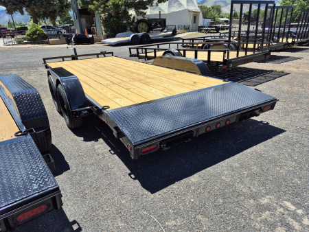 New 2025 Coffee Creek Tandem Axle Car Hauler/7,000 GVWR/83'x18'