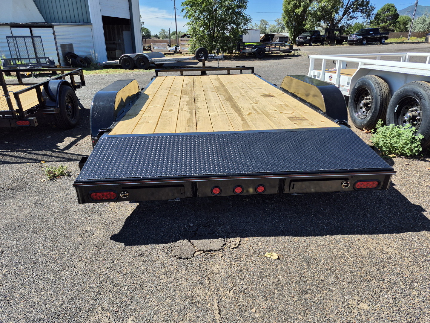 New 2025 Coffee Creek Tandem Axle Car Hauler/7,000 GVWR/83"x16'