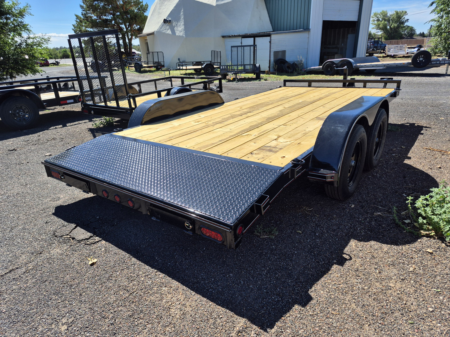 New 2025 Coffee Creek Tandem Axle Car Hauler/7,000 GVWR/83"x16'