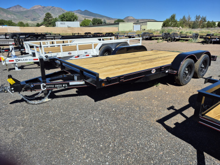 New 2025 Coffee Creek Tandem Axle Car Hauler/7,000 GVWR/83"x16'
