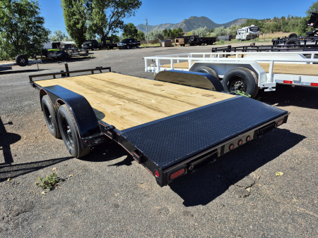 New 2025 Coffee Creek Tandem Axle Car Hauler/7,000 GVWR/83"x16'