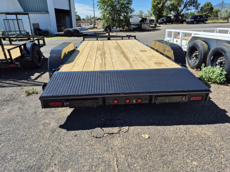 New 2025 Coffee Creek Tandem Axle Car Hauler/7,000 GVWR/83"x16'