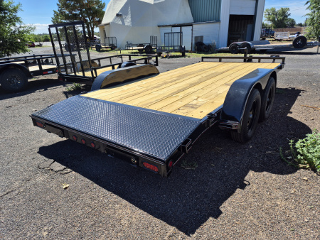 New 2025 Coffee Creek Tandem Axle Car Hauler/7,000 GVWR/83"x16'