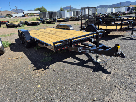 New 2025 Coffee Creek Tandem Axle Car Hauler/7,000 GVWR/83"x16'