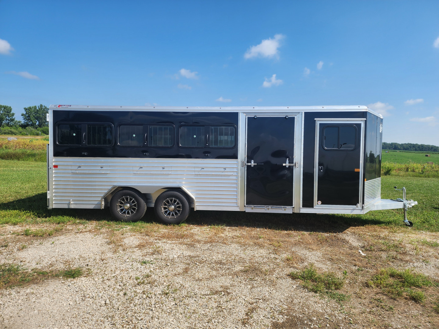 New 2026 Frontier 8 x 20 Stock Low 8 Pen/ Stock Combo Trailer