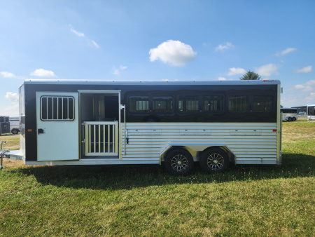 New 2026 Frontier 8 x 20 Stock Low 8 Pen/ Stock Combo Trailer (NO TRADE)