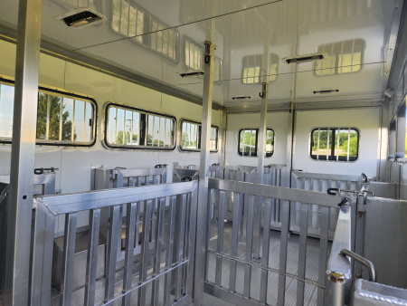 New 2026 Frontier 8 x 20 Stock Low 8 Pen/ Stock Combo Trailer (NO TRADE)