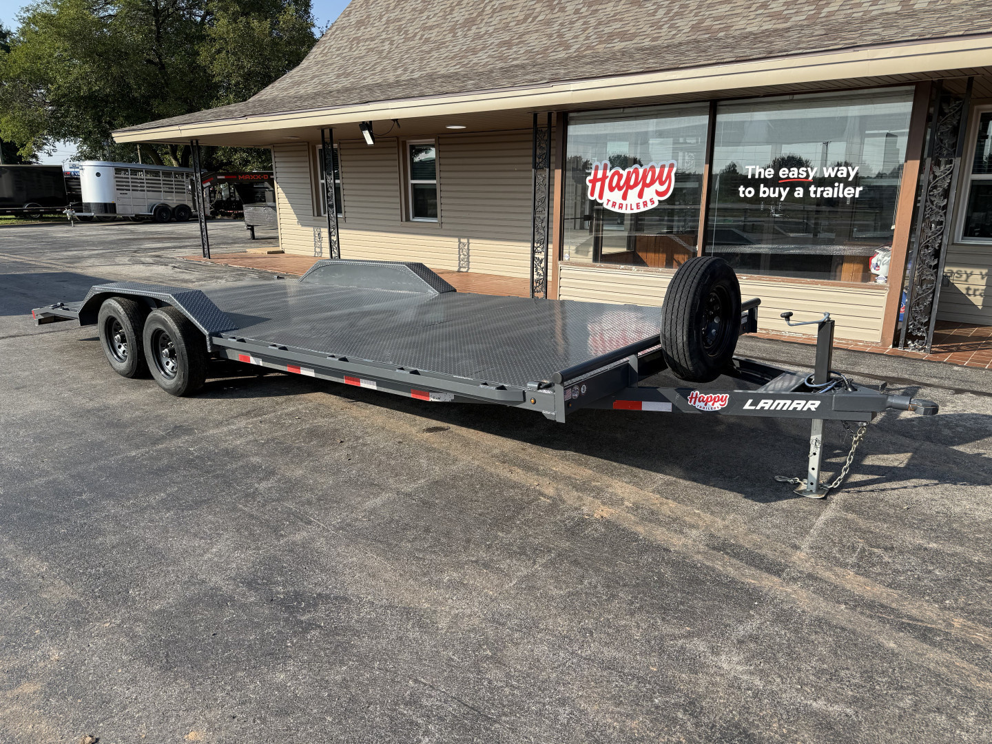 Used 2024 Lamar Trailers 102"x22' Car Hauler