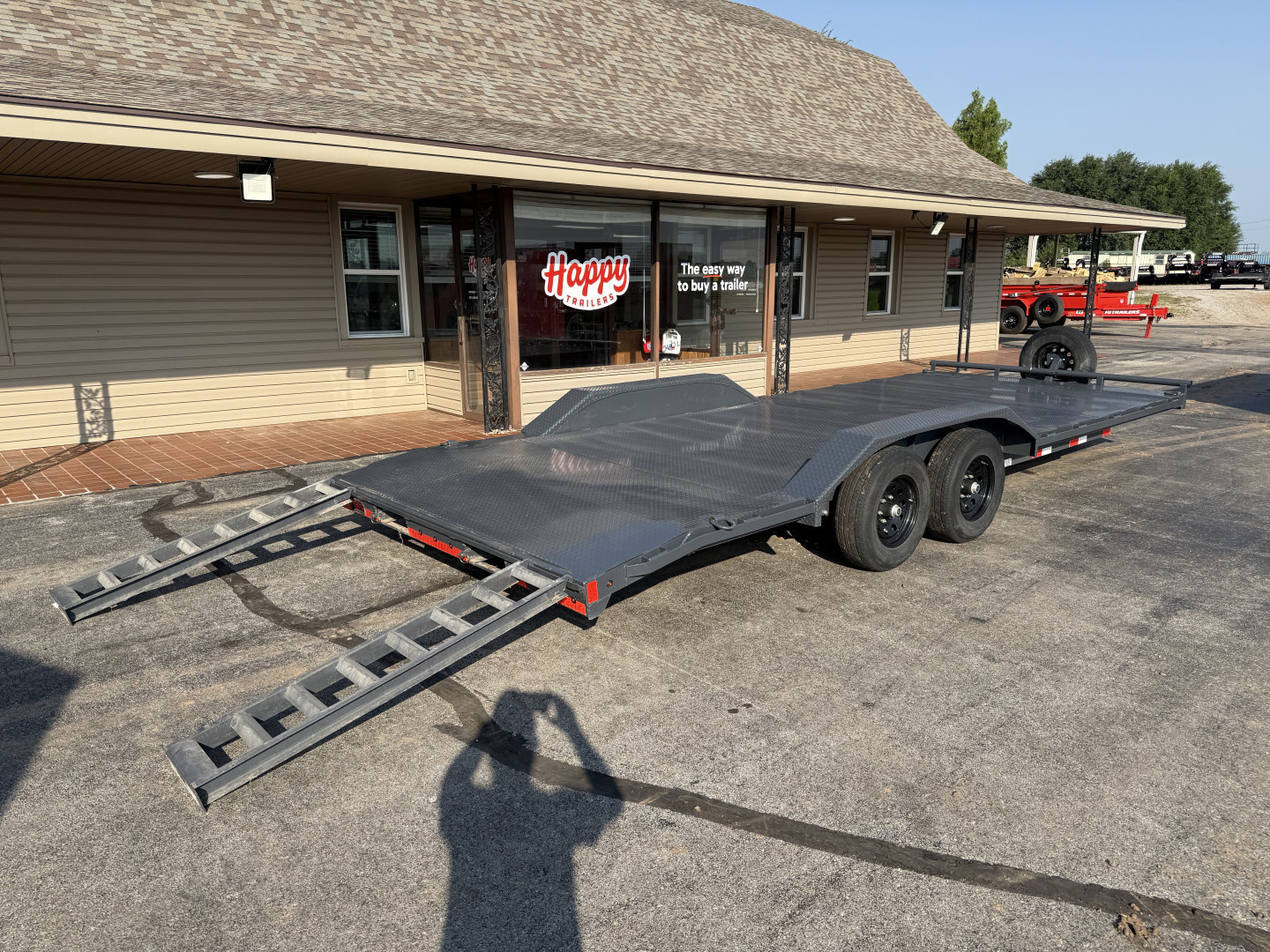Used 2024 Lamar Trailers 102"x22' Car Hauler