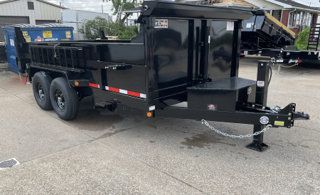 New 2026 Dump & Go 83x14 14K w/ Telescopic Lift & Hydraulic Jack