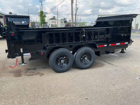 New 2026 Dump & Go 83x14 14K w/ Telescopic Lift & Hydraulic Jack