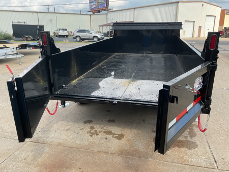 New 2026 Dump & Go 83x14 14K w/ Telescopic Lift & Hydraulic Jack