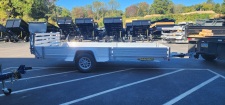 New 6'9 x 15 Aluma 8115H Utility/ATV Trailer 4.25k**Electric Brakes