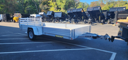 New 6'9 x 15 Aluma 8115H Utility/ATV Trailer 4.25k**Electric Brakes