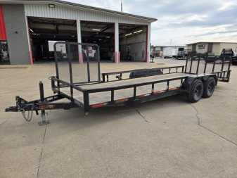 Used 2023 Heartland 22' Rail Side 10K Utility Trailer