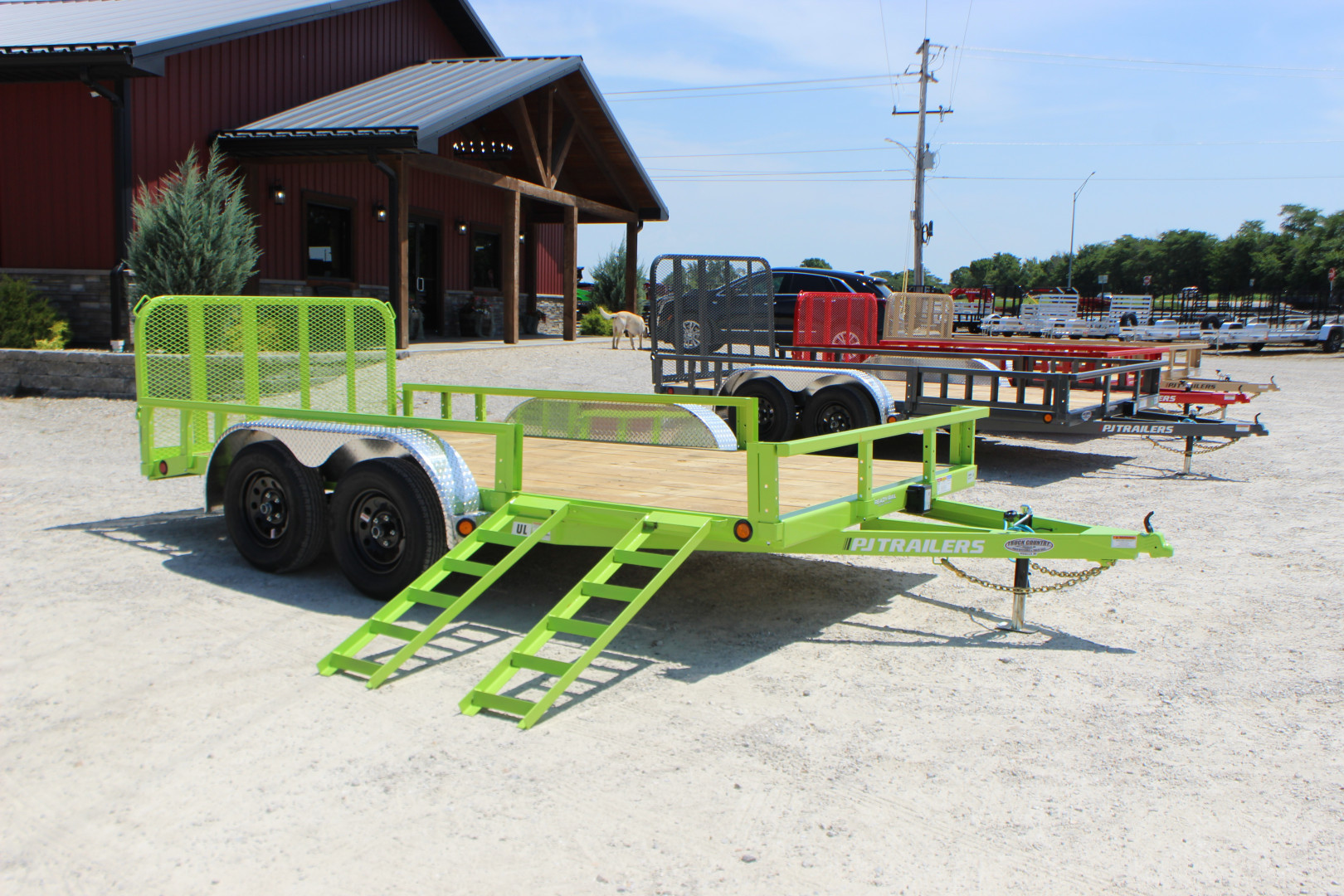 New 2026 PJ Trailer 83" x 14' UL Utility Trailer