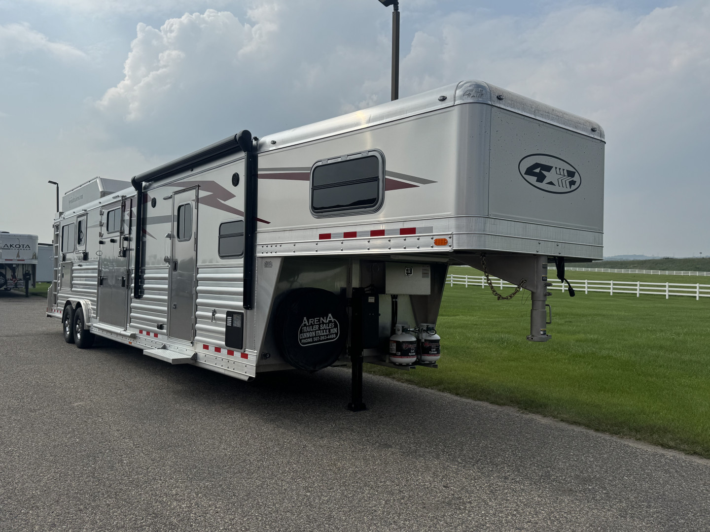 Used 2022 4-Star Trailers 2+1 Trail Boss LQ Horse Trailer
