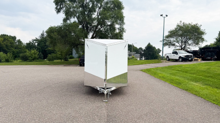 New Lightning 6x12 Enclosed Cargo Trailer - Double Doors!