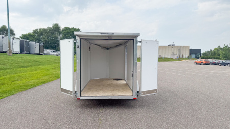 New Lightning 6x12 Enclosed Cargo Trailer - Double Doors!