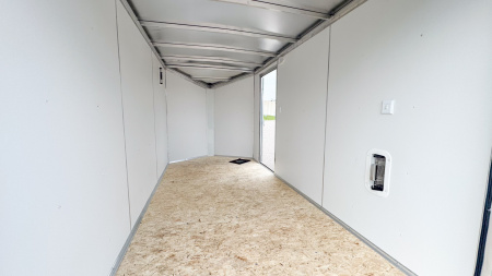 New Lightning 6x12 Enclosed Cargo Trailer - Double Doors!