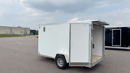 New Lightning 6x12 Enclosed Cargo Trailer - Double Doors!