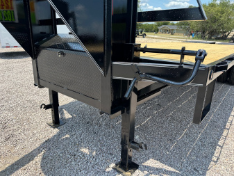 New 2025 Tiger - Gooseneck Flatbed / Deck Over Dually Trailer 25'
