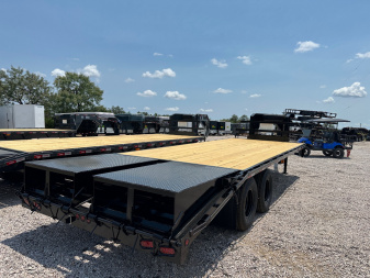 New 2025 Tiger - Gooseneck Flatbed / Deck Over Dually Trailer 25'