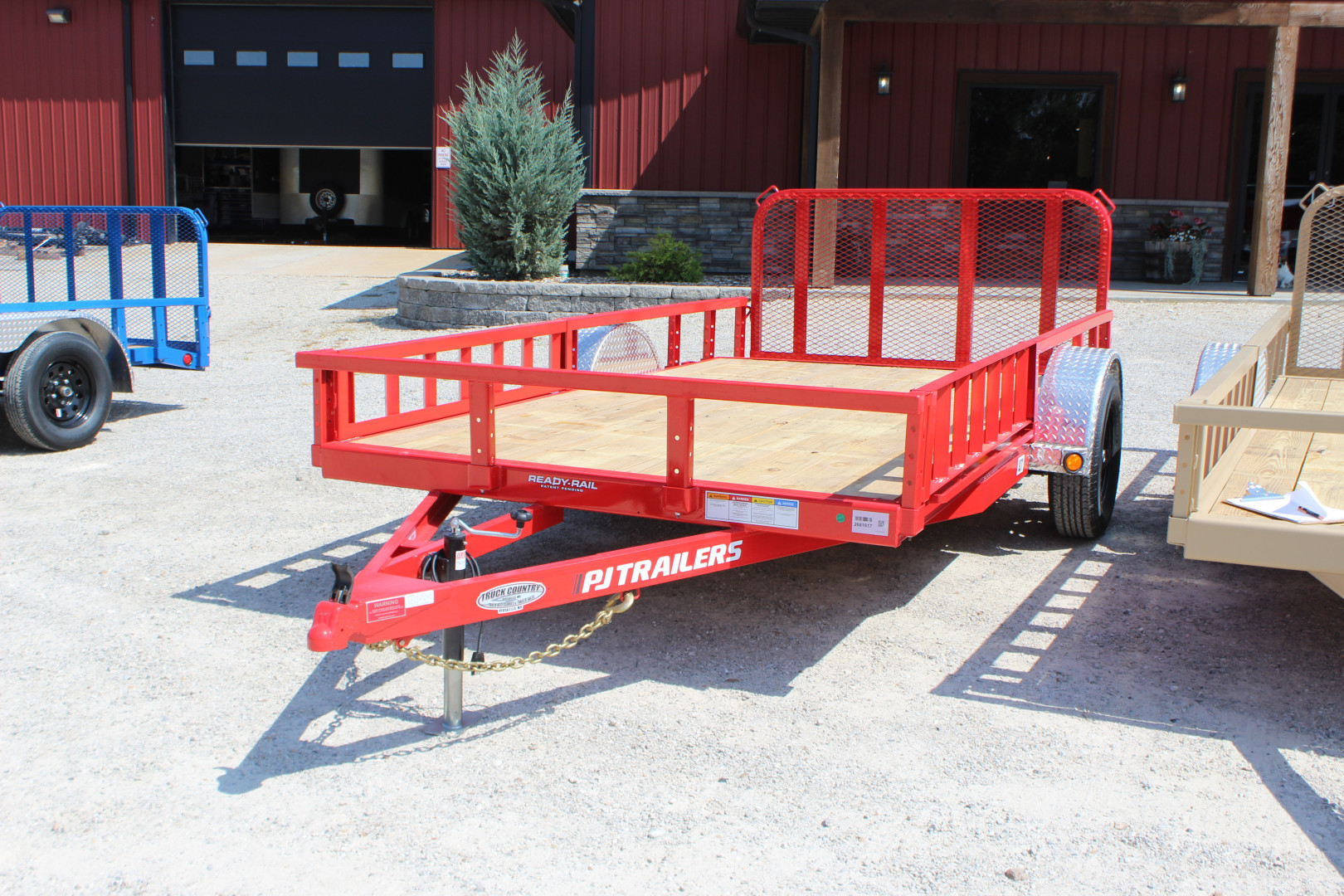 New 2026 PJ Trailer 77" x 12' U7 Utility Trailer