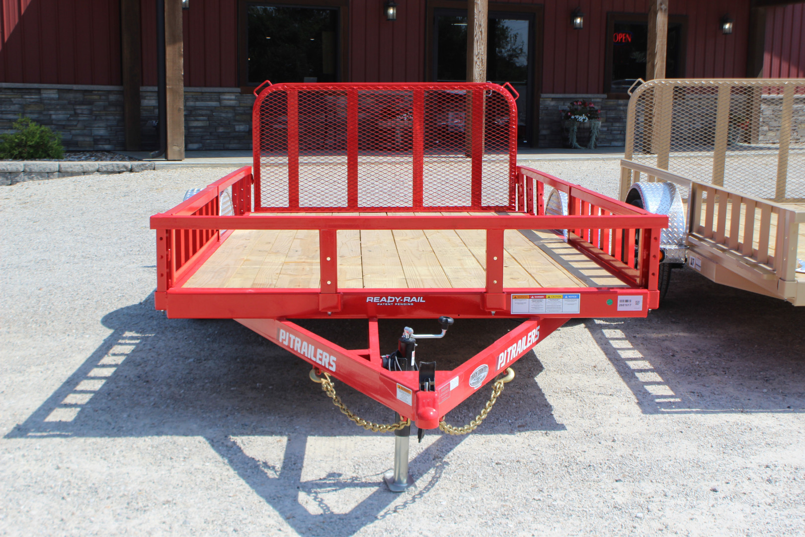 New 2026 PJ Trailer 77" x 12' U7 Utility Trailer