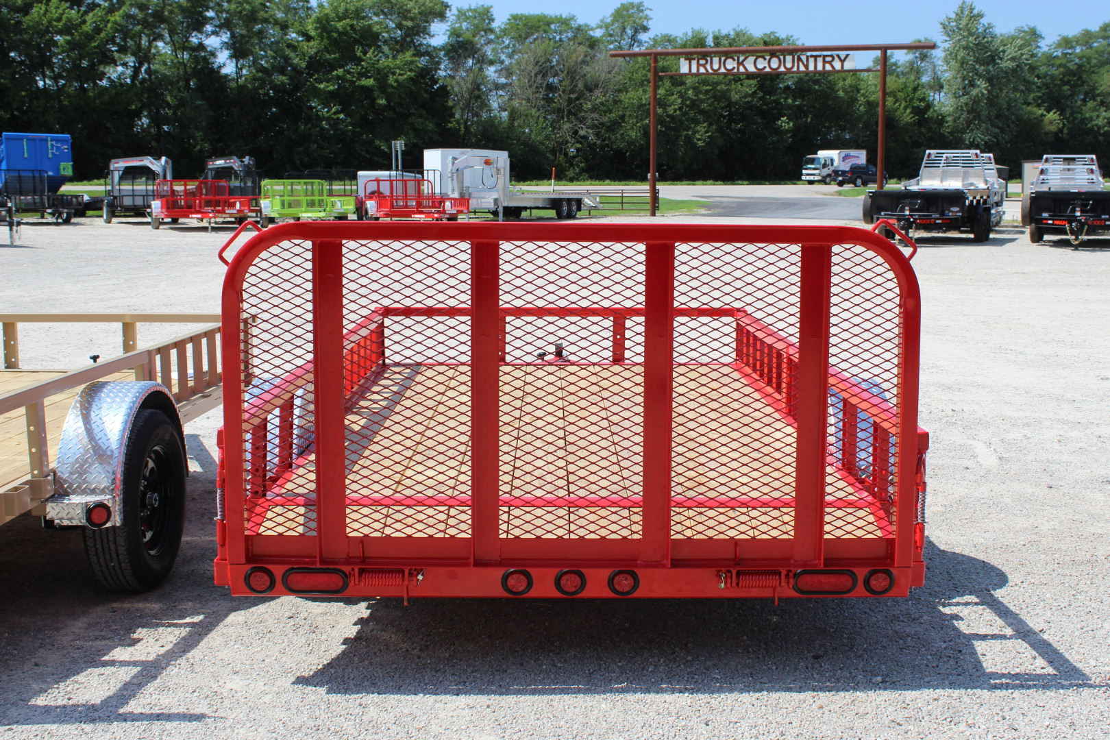 New 2026 PJ Trailer 77" x 12' U7 Utility Trailer