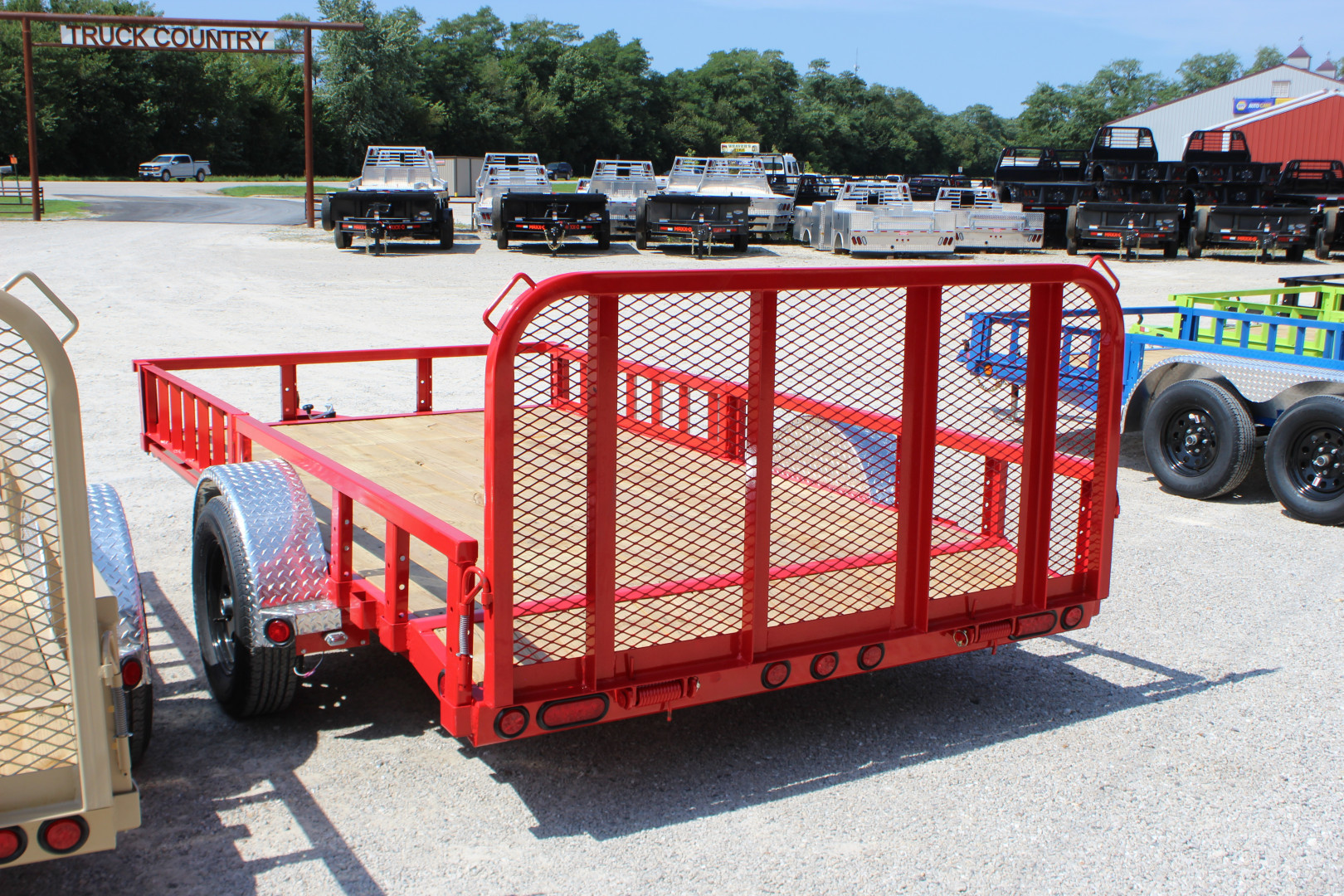 New 2026 PJ Trailer 77" x 12' U7 Utility Trailer