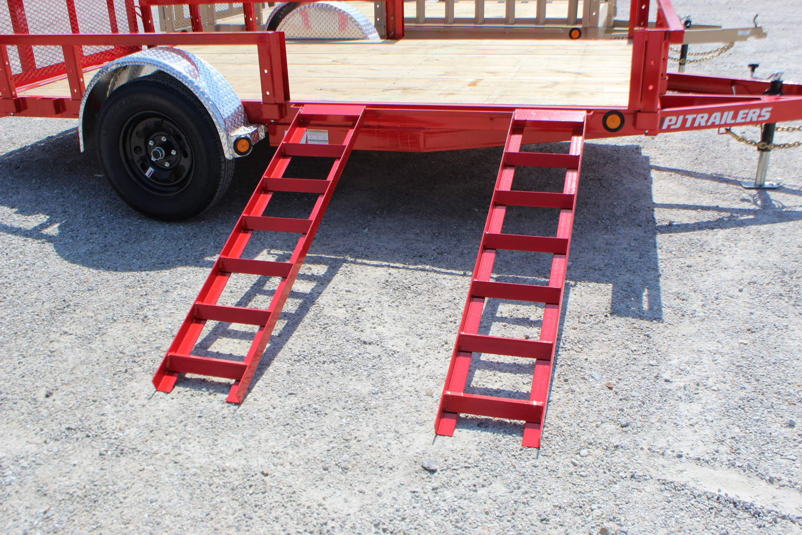 New 2026 PJ Trailer 77" x 12' U7 Utility Trailer