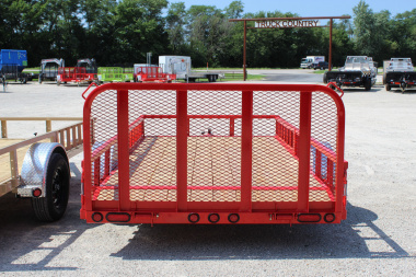 New 2026 PJ Trailer 77" x 12' U7 Utility Trailer