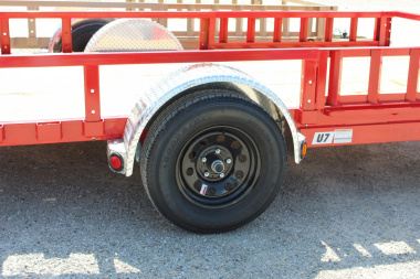 New 2026 PJ Trailer 77" x 12' U7 Utility Trailer