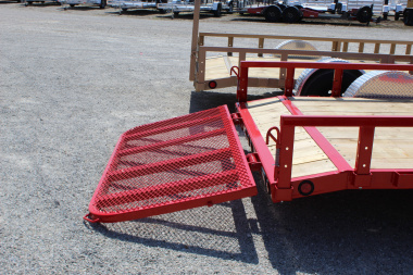 New 2026 PJ Trailer 77" x 12' U7 Utility Trailer