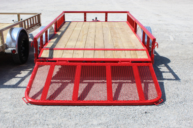 New 2026 PJ Trailer 77" x 12' U7 Utility Trailer