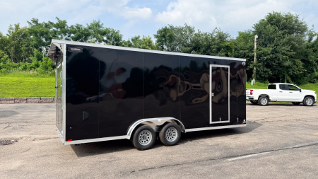 New 2025 Lightning 7.5x20 Enclosed with Ramp Door!