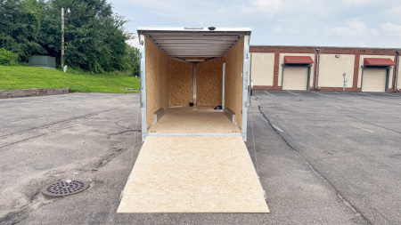 New 2025 Lightning 7.5x20 Enclosed with Ramp Door!
