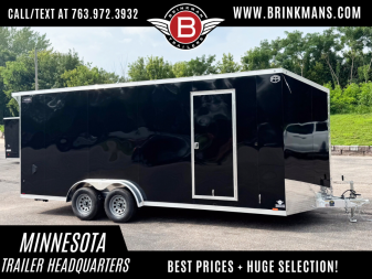 New 2025 Lightning 7.5x20 Enclosed with Ramp Door!