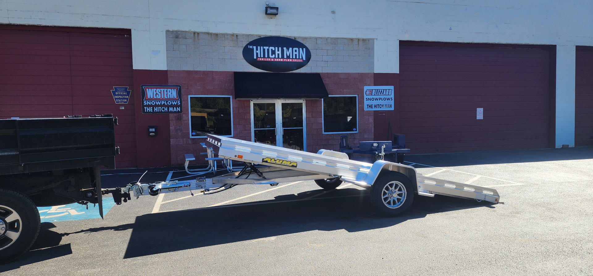 New 6' 6 x 15 Aluma 7815 Tilt Utility Trailer 4.25k